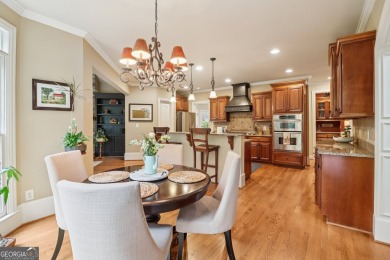 This exquisite Traditional Craftsman home rests near the end of on Traditions of Braselton Golf Club in Georgia - for sale on GolfHomes.com, golf home, golf lot