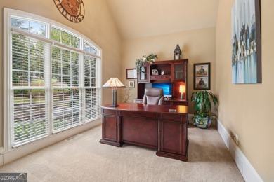 This exquisite Traditional Craftsman home rests near the end of on Traditions of Braselton Golf Club in Georgia - for sale on GolfHomes.com, golf home, golf lot