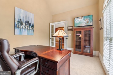 This exquisite Traditional Craftsman home rests near the end of on Traditions of Braselton Golf Club in Georgia - for sale on GolfHomes.com, golf home, golf lot