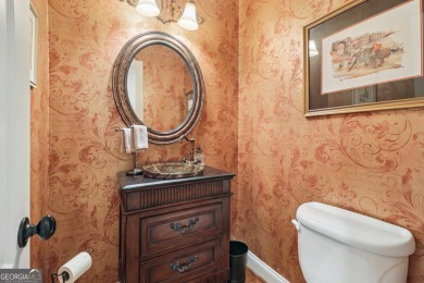 This exquisite Traditional Craftsman home rests near the end of on Traditions of Braselton Golf Club in Georgia - for sale on GolfHomes.com, golf home, golf lot