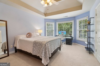 This exquisite Traditional Craftsman home rests near the end of on Traditions of Braselton Golf Club in Georgia - for sale on GolfHomes.com, golf home, golf lot