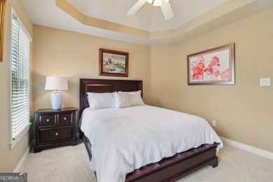 This exquisite Traditional Craftsman home rests near the end of on Traditions of Braselton Golf Club in Georgia - for sale on GolfHomes.com, golf home, golf lot