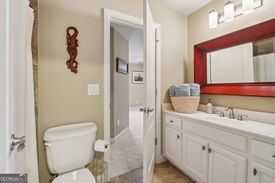 This exquisite Traditional Craftsman home rests near the end of on Traditions of Braselton Golf Club in Georgia - for sale on GolfHomes.com, golf home, golf lot