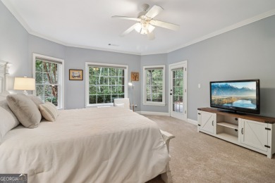 This exquisite Traditional Craftsman home rests near the end of on Traditions of Braselton Golf Club in Georgia - for sale on GolfHomes.com, golf home, golf lot