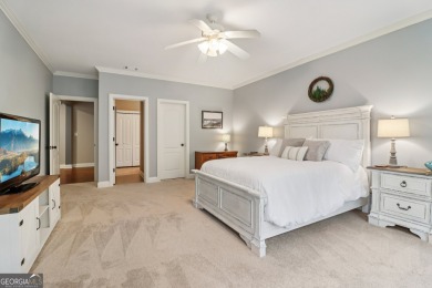 This exquisite Traditional Craftsman home rests near the end of on Traditions of Braselton Golf Club in Georgia - for sale on GolfHomes.com, golf home, golf lot