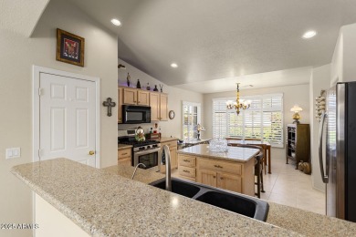 3 bedroom Palmera situated on a expansive corner lot and backs on Tuscany Falls At Pebble Creek in Arizona - for sale on GolfHomes.com, golf home, golf lot