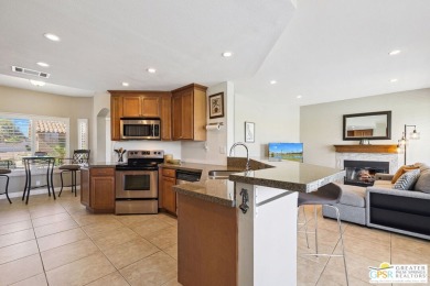 Soak up mountain, lake, and fairway views from this stylishly on Palm Valley Country Club in California - for sale on GolfHomes.com, golf home, golf lot