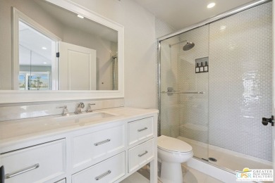 Soak up mountain, lake, and fairway views from this stylishly on Palm Valley Country Club in California - for sale on GolfHomes.com, golf home, golf lot