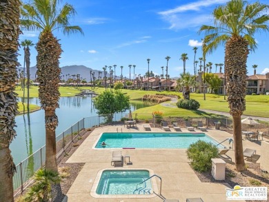 Soak up mountain, lake, and fairway views from this stylishly on Palm Valley Country Club in California - for sale on GolfHomes.com, golf home, golf lot