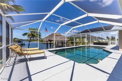 Discover Florida waterfront living at its finest in this on Burnt Store Golf Club in Florida - for sale on GolfHomes.com, golf home, golf lot