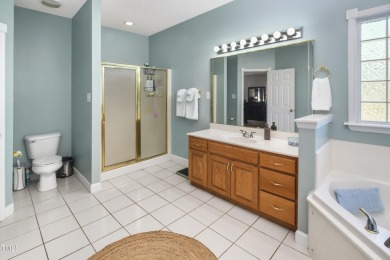 WELCOME to a RANCH-style home FULL of CHARM! If you are seeking on TimberLake Golf Club in North Carolina - for sale on GolfHomes.com, golf home, golf lot