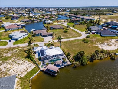 Discover Florida waterfront living at its finest in this on Burnt Store Golf Club in Florida - for sale on GolfHomes.com, golf home, golf lot