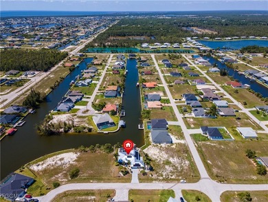 Discover Florida waterfront living at its finest in this on Burnt Store Golf Club in Florida - for sale on GolfHomes.com, golf home, golf lot