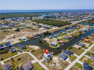 Discover Florida waterfront living at its finest in this on Burnt Store Golf Club in Florida - for sale on GolfHomes.com, golf home, golf lot