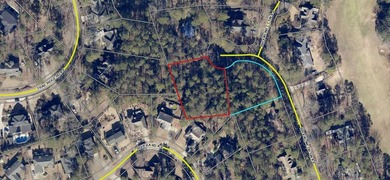 Rare opportunity to purchase two adjoining wooded lots located on Houndslake Country Club in South Carolina - for sale on GolfHomes.com, golf home, golf lot