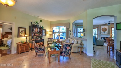 Warm and inviting 4 BR pool home with lake and fountain view on Plantation Bay Golf and Country Club in Florida - for sale on GolfHomes.com, golf home, golf lot