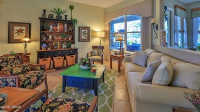 Warm and inviting 4 BR pool home with lake and fountain view on Plantation Bay Golf and Country Club in Florida - for sale on GolfHomes.com, golf home, golf lot