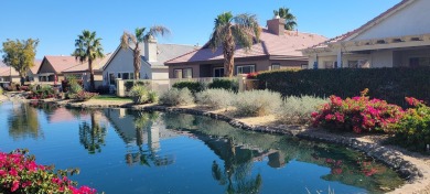 This spacious home is over 2,000 sq ft. with no homes behind you on Indian Palms Country Club and Resort in California - for sale on GolfHomes.com, golf home, golf lot