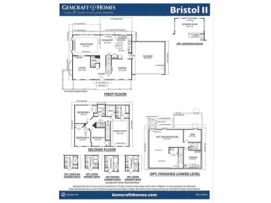 Bristol II Model offered by Gemcraft Homes New Construction. Two on Captains Cove Golf and Yacht Club in Virginia - for sale on GolfHomes.com, golf home, golf lot