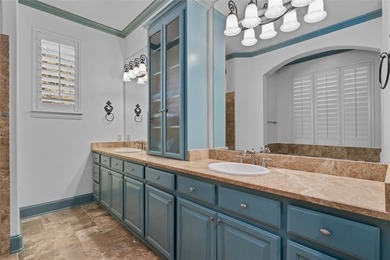 Five bedrooms, a resort-style saltwater pool, dual bonus rooms on Lantana Golf Club in Texas - for sale on GolfHomes.com, golf home, golf lot