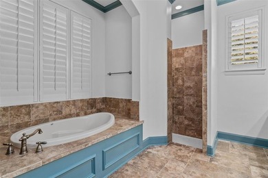 Five bedrooms, a resort-style saltwater pool, dual bonus rooms on Lantana Golf Club in Texas - for sale on GolfHomes.com, golf home, golf lot