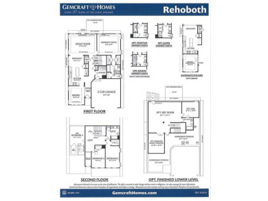 Gemcraft Homes New Construction offering The Rehoboth, a on Captains Cove Golf and Yacht Club in Virginia - for sale on GolfHomes.com, golf home, golf lot