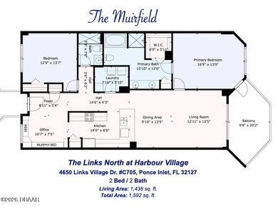 PENTHOUSE floor with PARTIAL OCEAN VIEW, FULL INTRACOASTAL on Harbour Village Golf and Yacht Club in Florida - for sale on GolfHomes.com, golf home, golf lot