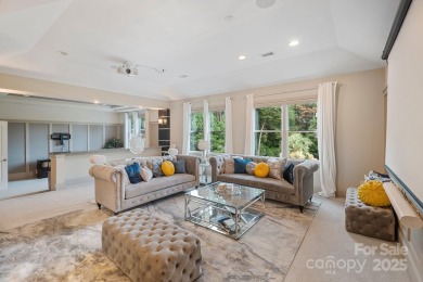 Situated on 1.64 acres w/golf course views, this home offers on Trump National Golf Club Charlotte in North Carolina - for sale on GolfHomes.com, golf home, golf lot