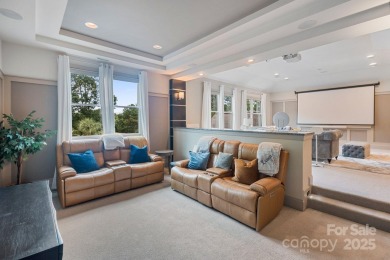 Situated on 1.64 acres w/golf course views, this home offers on Trump National Golf Club Charlotte in North Carolina - for sale on GolfHomes.com, golf home, golf lot
