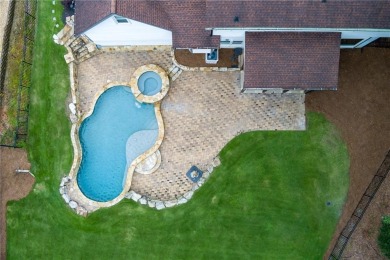 Stunning Salt Water Pool w/Hot Tub On Golf Course Lot In Popular on Indian Hills Country Club in Georgia - for sale on GolfHomes.com, golf home, golf lot