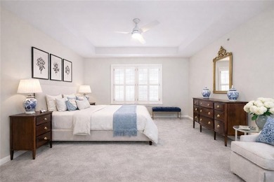 Rare 3-bedroom End-Unit residence with expansive covered terrace on Bobby Jones Golf Club in Georgia - for sale on GolfHomes.com, golf home, golf lot