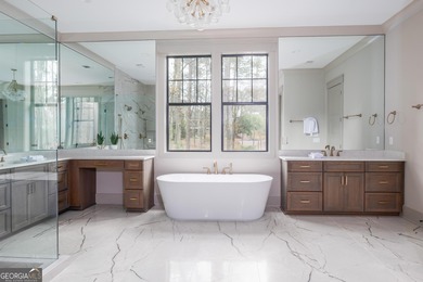 New Construction Masterpiece, nestled on Hole #1 of The Cove in on Reynolds Lake Oconee - The National  in Georgia - for sale on GolfHomes.com, golf home, golf lot