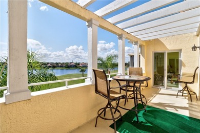 Enjoy stunning views of the aqua range and 9th fairway from this on Oak Harbor Country Club in Florida - for sale on GolfHomes.com, golf home, golf lot