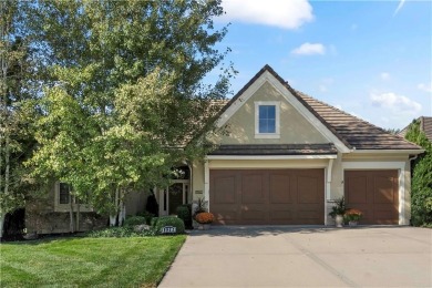 Sophisticated style w/open soaring spaces loaded with designer on Ironhorse Golf Club in Kansas - for sale on GolfHomes.com, golf home, golf lot