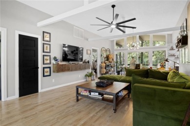 Beautiful remodeled home that backs up to the Tunnel Vision Bike on Bella Vista Country Club and Golf Course in Arkansas - for sale on GolfHomes.com, golf home, golf lot