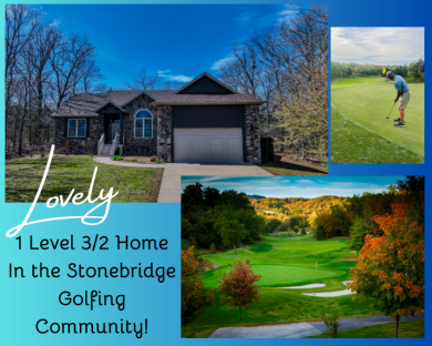 One Level Home in Stonebridge Golf Community for sale on GolfHomes.com
