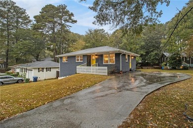 Gorgeous renovated ranch on a rare half acre lot with a daylight on East Lake Golf Club in Georgia - for sale on GolfHomes.com, golf home, golf lot