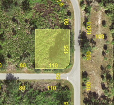 Corner lot opportunity! This 110x125 Port Charlotte parcel on Riverwood Golf Club in Florida - for sale on GolfHomes.com, golf home, golf lot