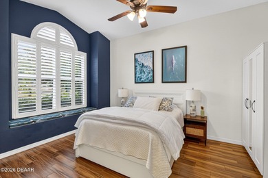 LAKEFRONT fountain views set the tone for this exceptional POOL on Plantation Bay Golf and Country Club in Florida - for sale on GolfHomes.com, golf home, golf lot