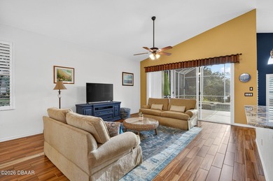 LAKEFRONT fountain views set the tone for this exceptional POOL on Plantation Bay Golf and Country Club in Florida - for sale on GolfHomes.com, golf home, golf lot