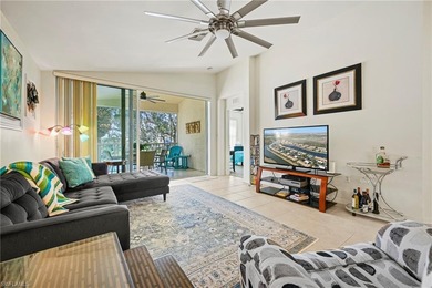 This end-unit residence offers 2 bedrooms plus a den and 2 full on Colonial Country Club in Florida - for sale on GolfHomes.com, golf home, golf lot