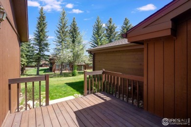 This beautifully updated townhome offers the perfect blend of on Estes Park Golf Course in Colorado - for sale on GolfHomes.com, golf home, golf lot