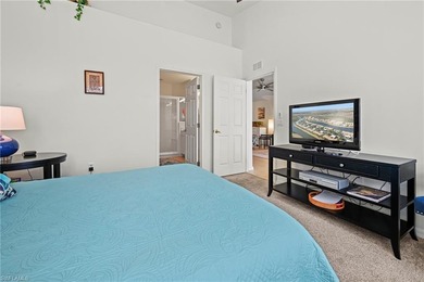 This end-unit residence offers 2 bedrooms plus a den and 2 full on Colonial Country Club in Florida - for sale on GolfHomes.com, golf home, golf lot