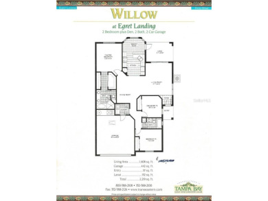 NEW PRICE, SAME GREAT HOME!!  Brand-new interior paint (May on Tampa Bay Golf and Country Club in Florida - for sale on GolfHomes.com, golf home, golf lot