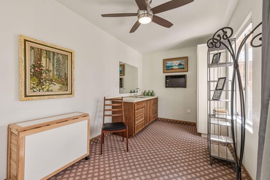 Welcome to this spacious 1,792 sq ft manufactured home situated on Ivey Ranch Country Club in California - for sale on GolfHomes.com, golf home, golf lot