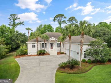 Nestled on a picturesque half-acre lot on the desirable Oak on Oak Grove Island Golf and Country Club in Georgia - for sale on GolfHomes.com, golf home, golf lot