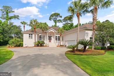 Nestled on a picturesque half-acre lot on the desirable Oak on Oak Grove Island Golf and Country Club in Georgia - for sale on GolfHomes.com, golf home, golf lot