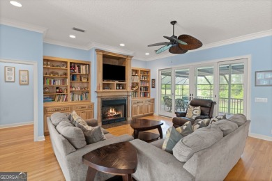 Nestled on a picturesque half-acre lot on the desirable Oak on Oak Grove Island Golf and Country Club in Georgia - for sale on GolfHomes.com, golf home, golf lot