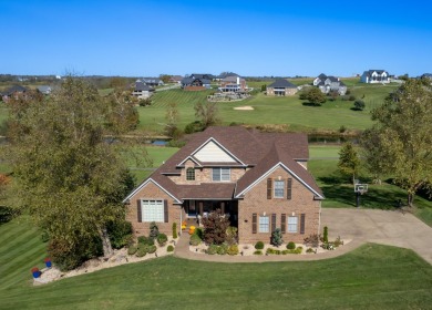 Experience luxury living in this stunning waterfront home on the on The Bull At Boones Trace in Kentucky - for sale on GolfHomes.com, golf home, golf lot