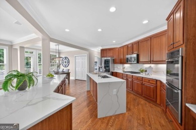 Welcome to this exceptional 3-sides brick, 6 BEDROOMS, 5 BATH on Canongate At Olde Atlanta Golf Club in Georgia - for sale on GolfHomes.com, golf home, golf lot